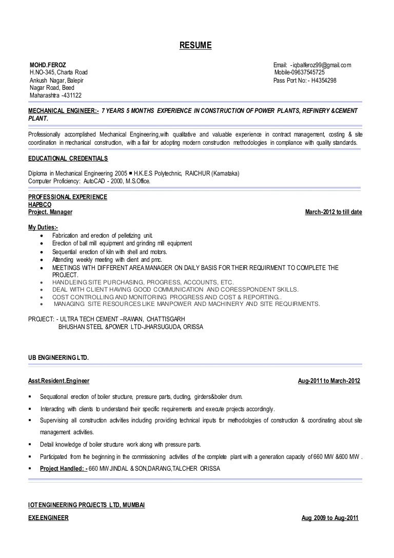 resume camp counselor